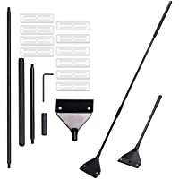 Coolty 66cm Raspadores de Algas- Acuario de Vidrio Cuchilla Rascadora-Limpiar de rascador de Algas con 10pcs Reemplazo…